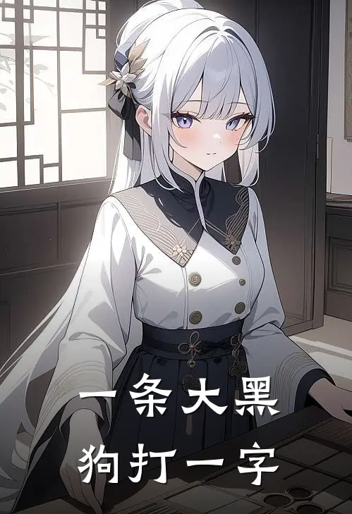 一条大黑狗打一字