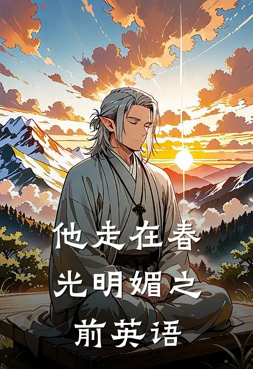 他走在春光明媚之前英语