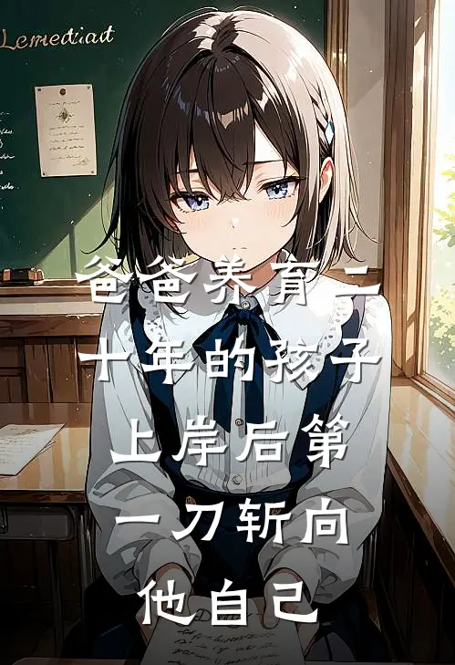 爸爸养育二十年的孩子，上岸后第一刀斩向他自己