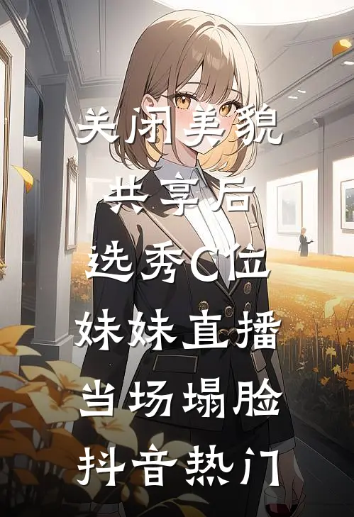 关闭美貌共享后，选秀C位妹妹直播当场塌脸抖音热门