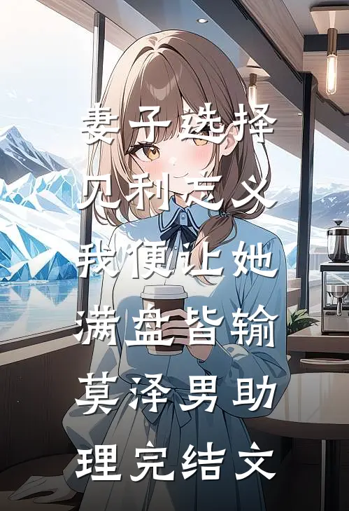 妻子选择见利忘义，我便让她满盘皆输莫泽男助理完结文
