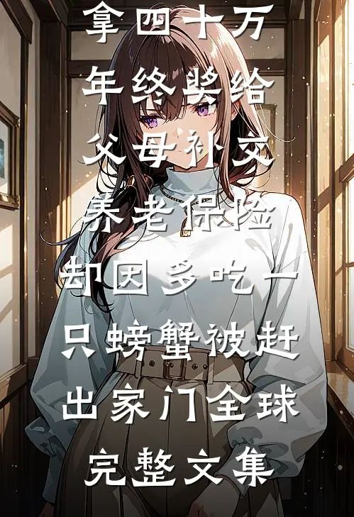 拿四十万年终奖给父母补交养老保险，却因多吃一只螃蟹被赶出家门全球完整文集