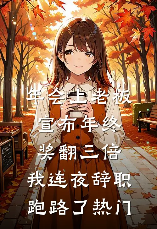 年会上老板宣布年终奖翻三倍，我连夜辞职跑路了热门