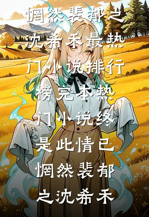 终是此情已惘然(裴郁之沈希禾)最热门小说排行榜_完本热门小说终是此情已惘然(裴郁之沈希禾)