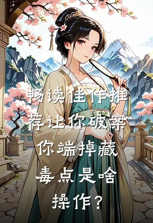 畅读佳作推荐让你破案，你端掉藏毒点是啥操作？