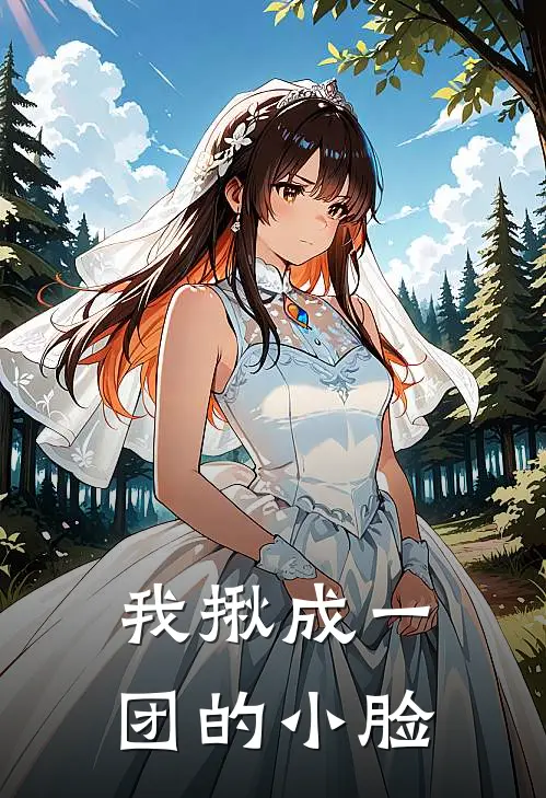 我揪成一团的小脸