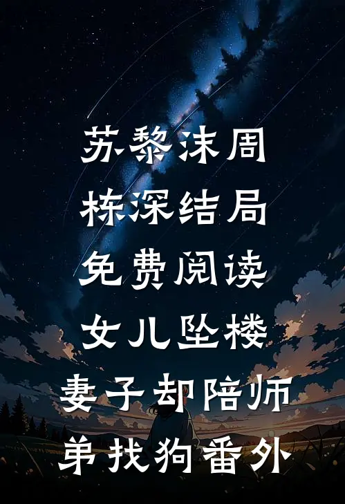 苏黎沫周栋深结局免费阅读女儿坠楼，妻子却陪师弟找狗番外