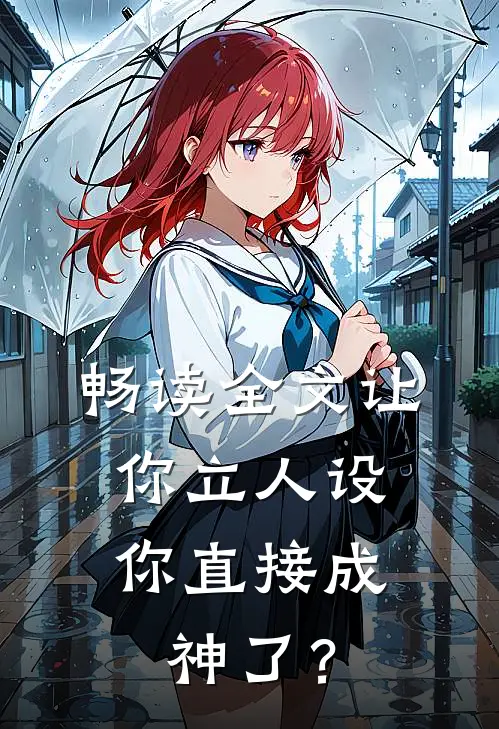 畅读全文让你立人设，你直接成神了？