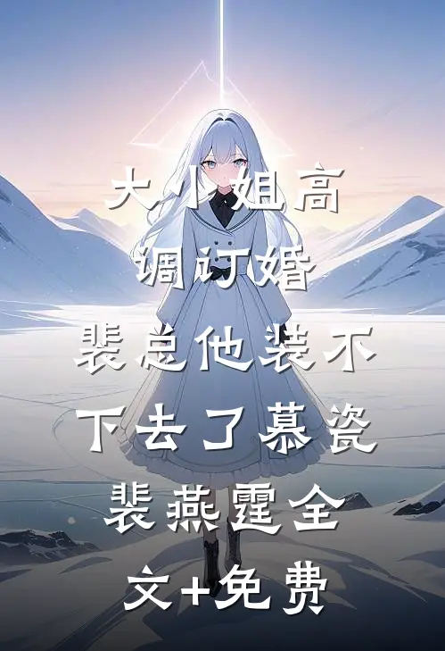 大小姐高调订婚，裴总他装不下去了慕瓷裴燕霆全文+免费