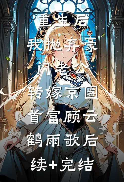 重生后，我抛弃豪门老公，转嫁京圈首富顾云鹤雨歌后续+完结